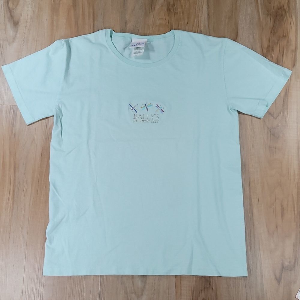 💚Bally's Atlantic City Mint Green Short Sleeve T-Shirt Small